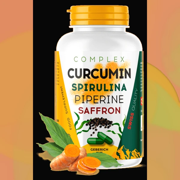 Curcumin Spirulina Piperine